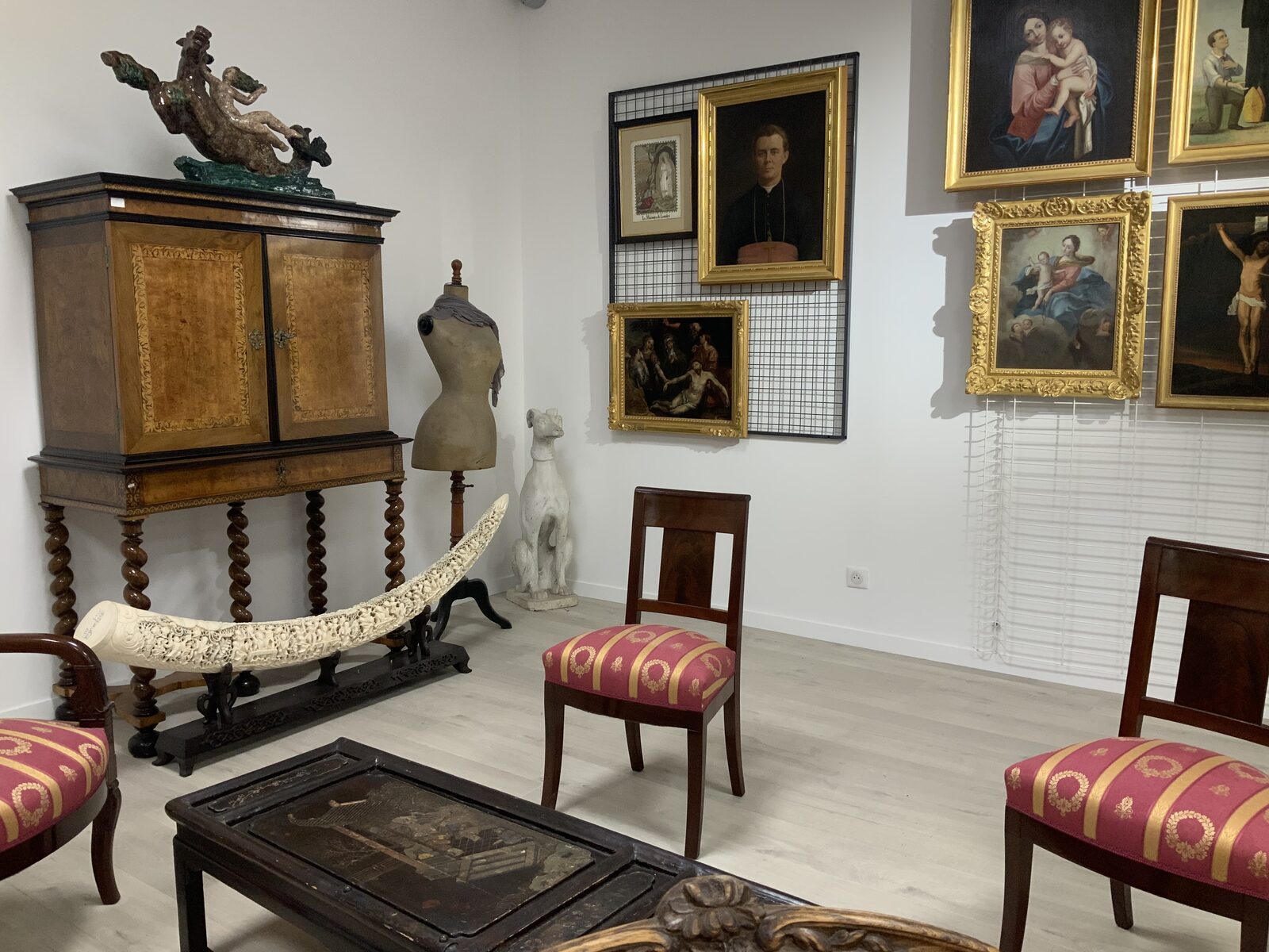 Tableaux en exposition